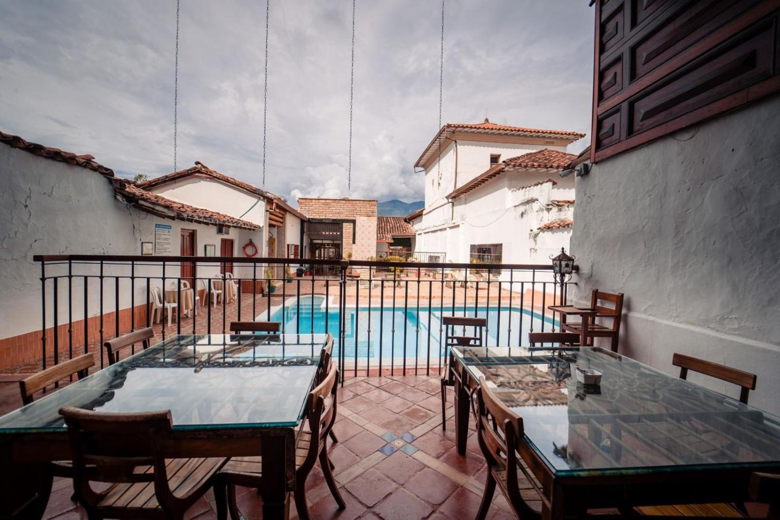 Hosteria De La Plaza Menor 圣菲德安蒂奥基亚 外观 照片